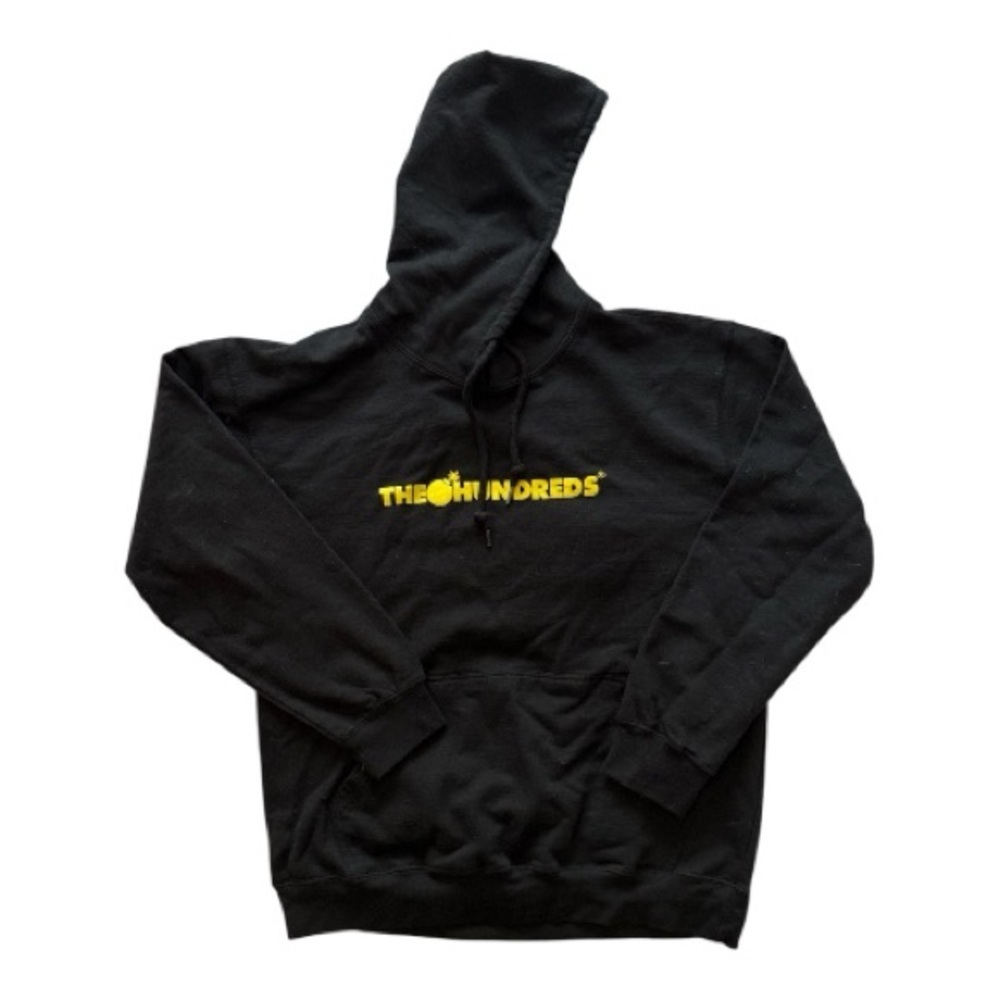 The Hundreds Black and Yellow Hoodie